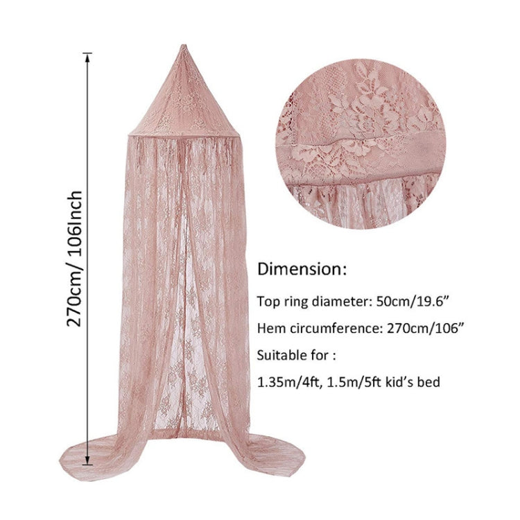 Summer Crib Lace Mosquito Net Bed Curtain Game House Tent