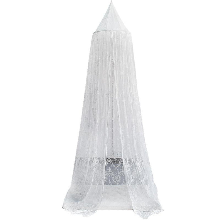 Children Room White Lace Dome Mosquito Net Bed Curtain