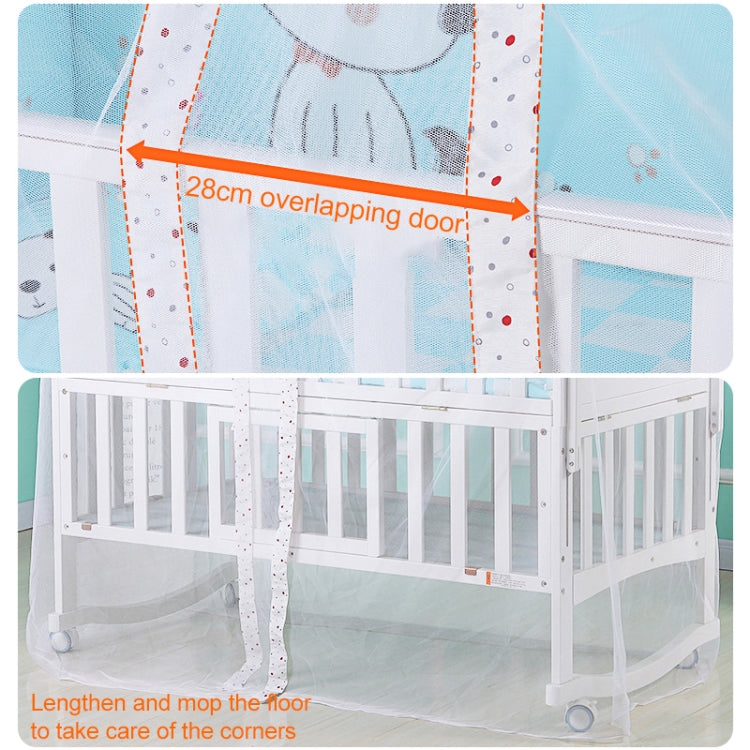 Crib Dome Lightweight Mosquito Net, Size:4.2x1.6 Meters, Style:Simple Door Mosquito Net