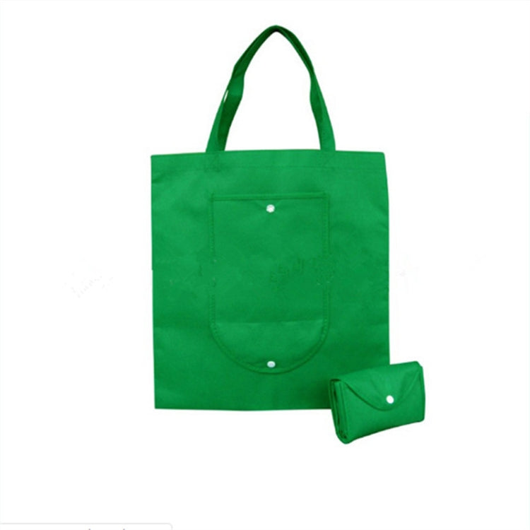 2 PCS Foldable Shopping Bag Reusable Non-woven Shoulder Bags Tote Grocery Bags Pouch, Size:32x38x10cm