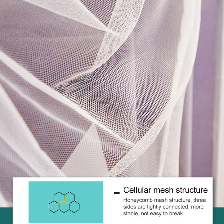 Household Free Installation Thickened Encryption Dustproof Mosquito Net, Size:200x220 cm, Style:Full Bottom