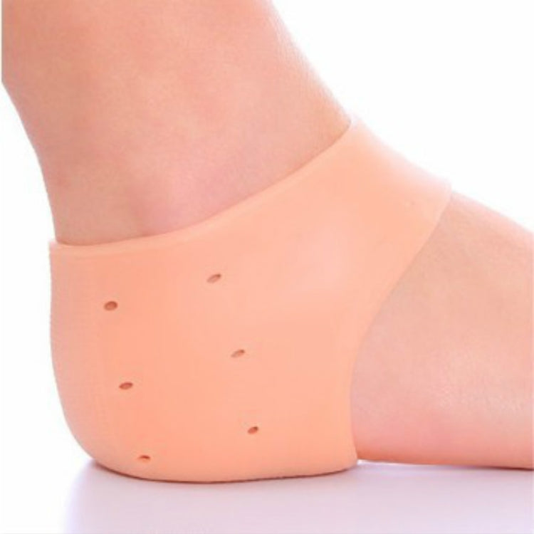 1 Pair Silicone Moisturizing Shredded Heel Socks Foot Care