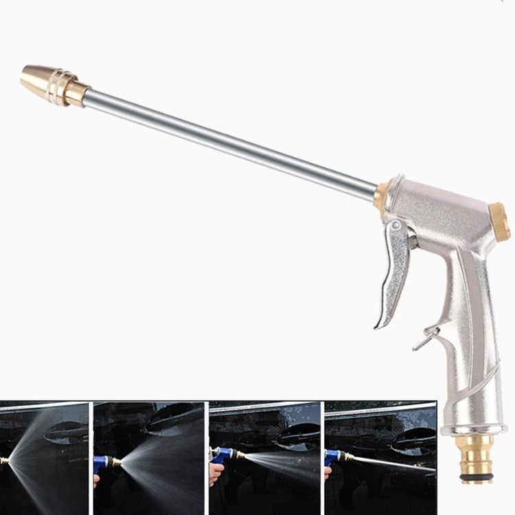 Electroplating Extension Rod Car Wash Water Gun Household Brush Car Gun Garden Watering Gun