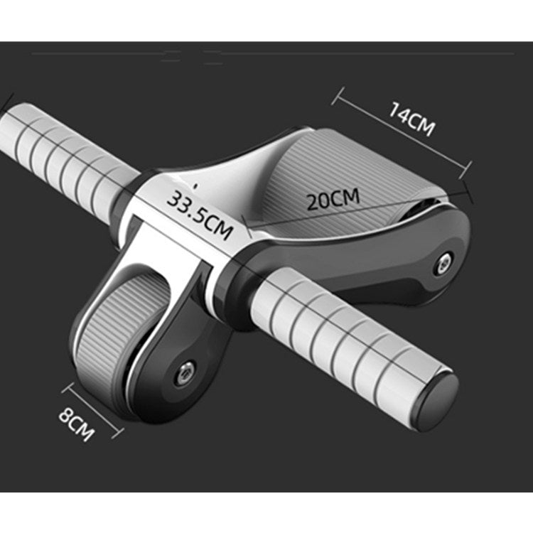 Double-wheel Bearing Roller Silent Exercise Abdominal Muscle Wheel Folding Abdominal Wheel
