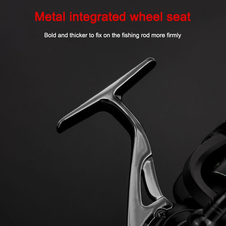 Linhu All-metal Spinning Wheel GT Long-range Caster Without Gap Sea Fishing Reel, Model:GT2000