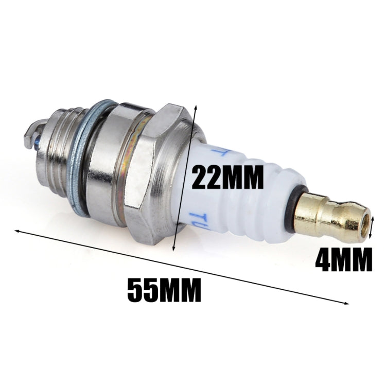 10 PCS Lawn Mower Spark Plug Garden Lawnmower Chainsaw Spark Plug Engine Accessories for Chainsaw Replacement Parts