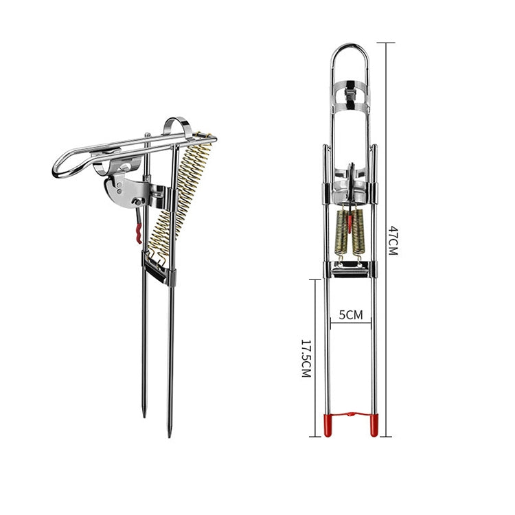 Automatic Fishing Bracket Sea Rod Throwing Rod To Insert Spring Bracket, Style:1 Generation