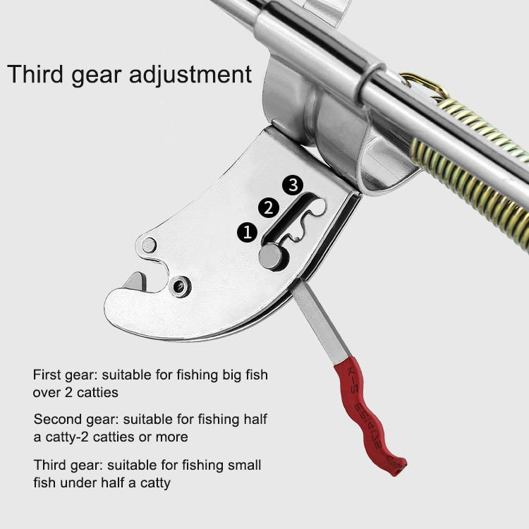 Automatic Fishing Bracket Sea Rod Throwing Rod To Insert Spring Bracket, Style:1 Generation