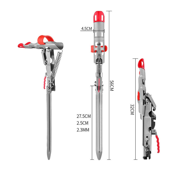 Automatic Fishing Bracket Sea Rod Throwing Rod To Insert Spring Bracket, Style:2 Generation
