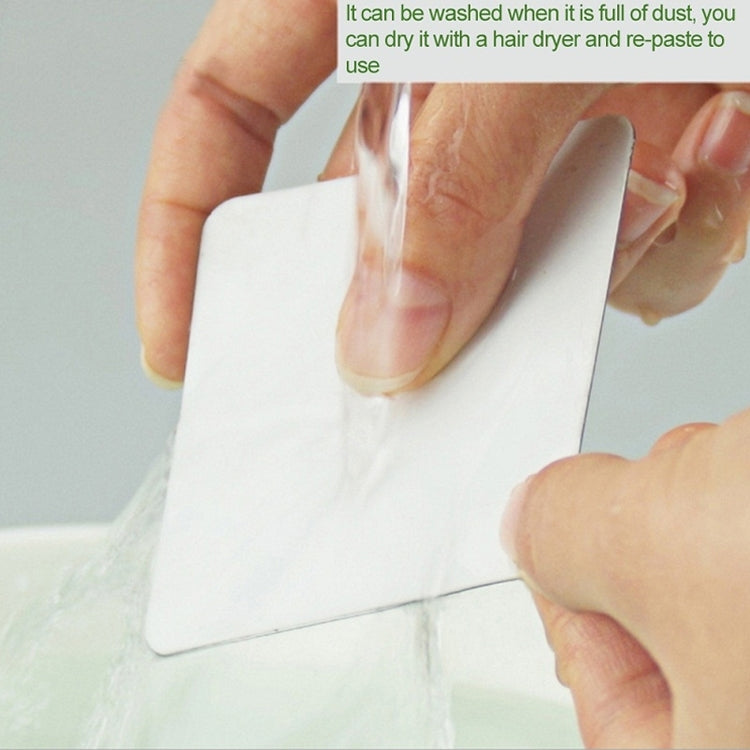 Repeatedly Reusable Punching-Free Stainless Steel Tissue Holder With Strong Traceless Hook Attachment(Silver)