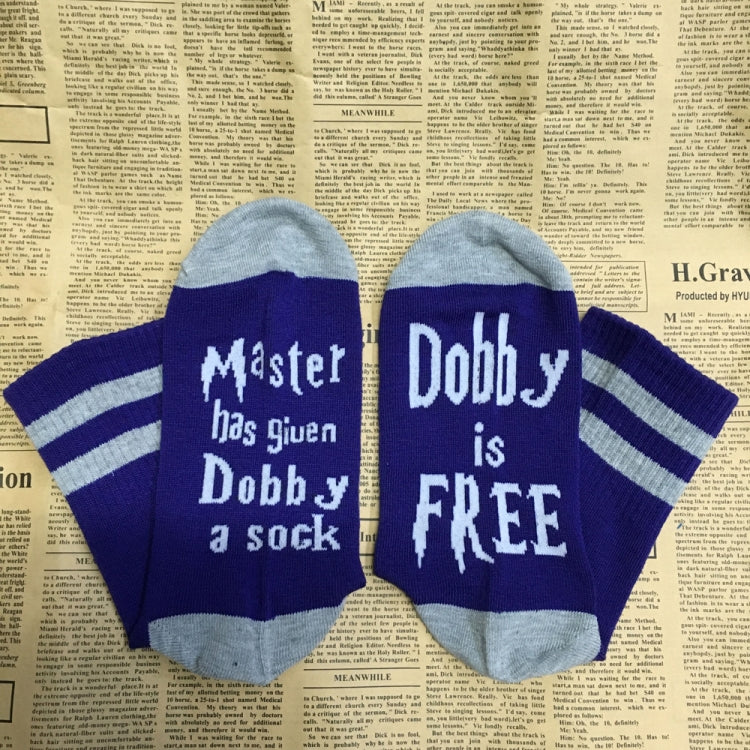 3 PCS Contrast Color English Men and Women Cotton Socks