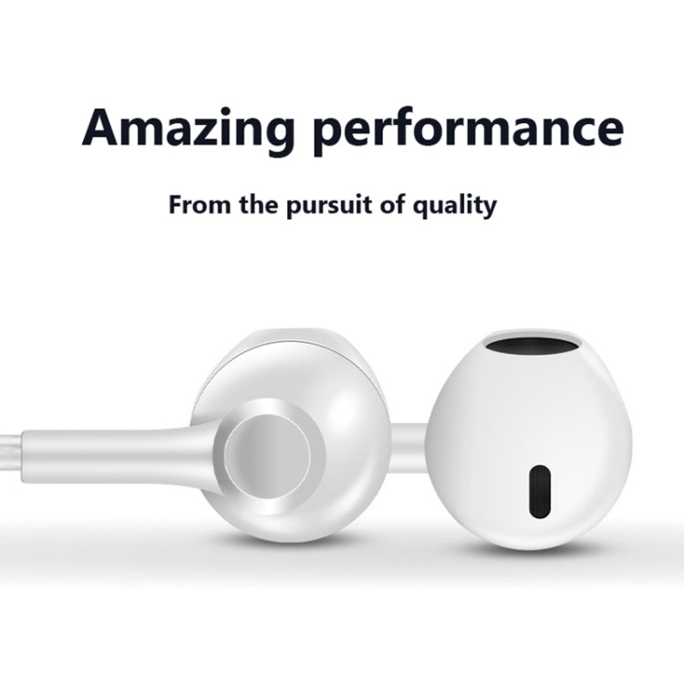 PTM P7 Stereo Wire-controlled Earphone with Microphone, Cable Length: 1.2m