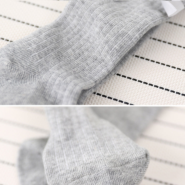 Kids Socks Toddlers Girls Big Bow Knee High Long Soft Cotton Lace baby Socks, Size:L