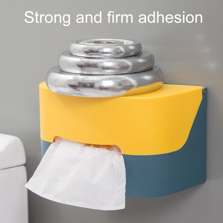 3 PCS Toilet Paper Towel Racks Household Punch-free Sanitary Tray Creative Waterproof Paper Roll Reel