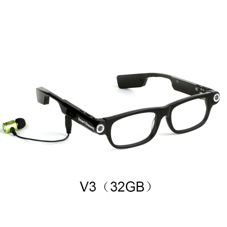 32GB Multi-function Smart Bluetooth Glasses Hd Video Camera Takes Pictures  Video Glasses Built-in Bluetooth for Mobile phone