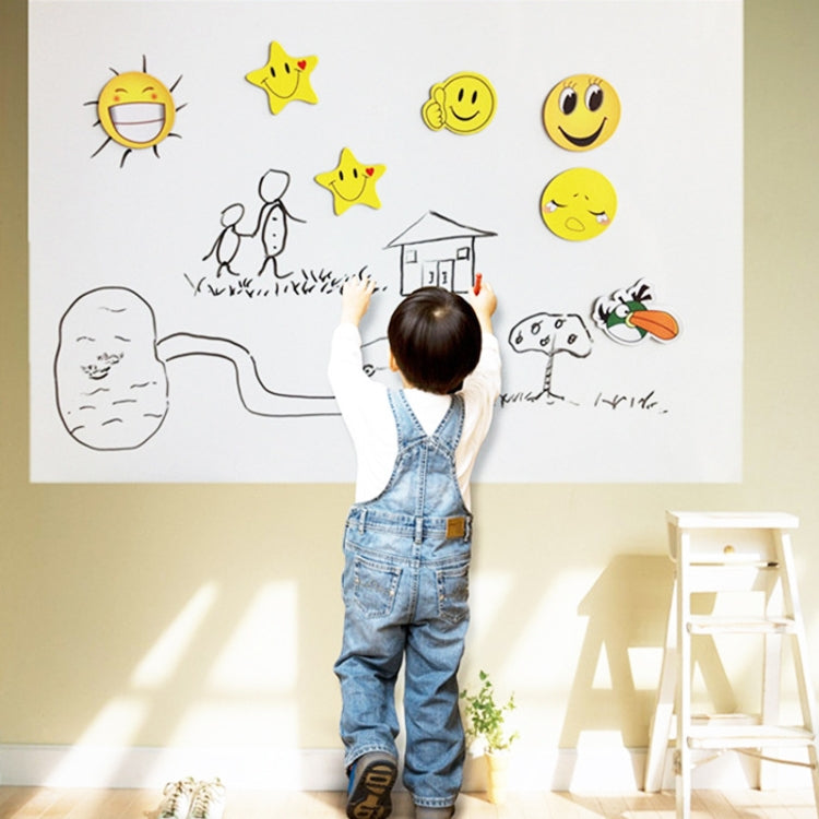 PVC Creative Message DIY Whiteboard Sticker Stationery Memo, Size: 45x200cm