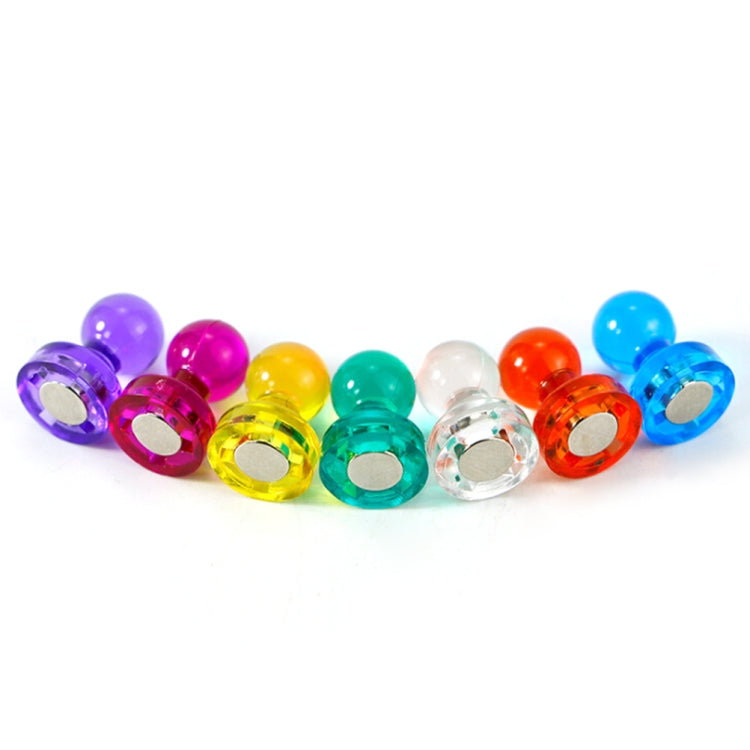 10 PCS Colored Magnets DIY Whiteboard Magnetic Thumbtack, Random Color
