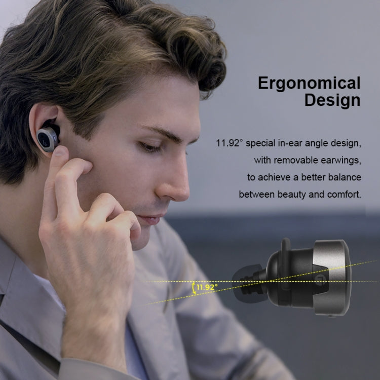 Edifier TWS NB ANC Active Noise Cancelling True Wireless Bluetooth Earphone(Gray)