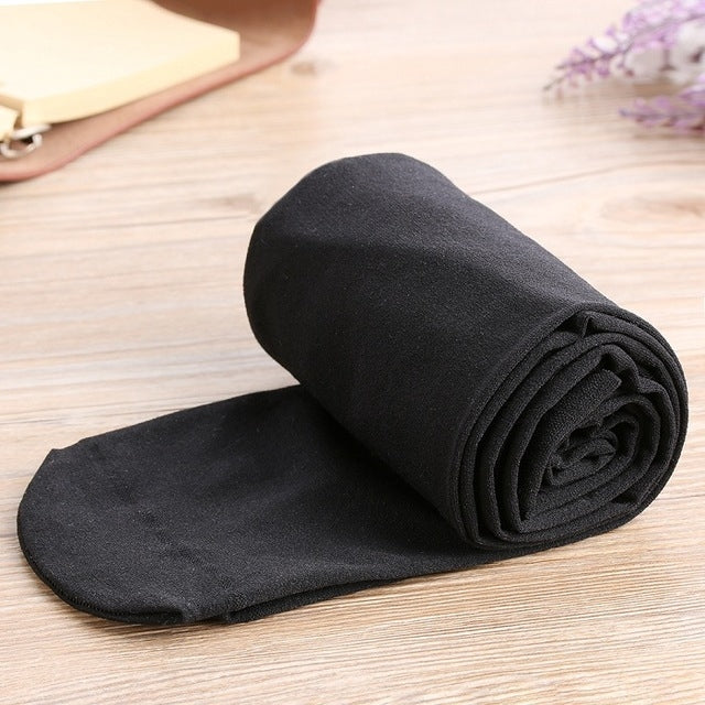 3 Pairs Classic Sexy Women Opaque Footed Tights