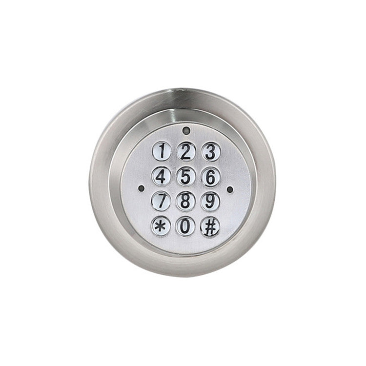 Spherical Electronic Code Door Lock Replaceable Ball Lock, Color:Black