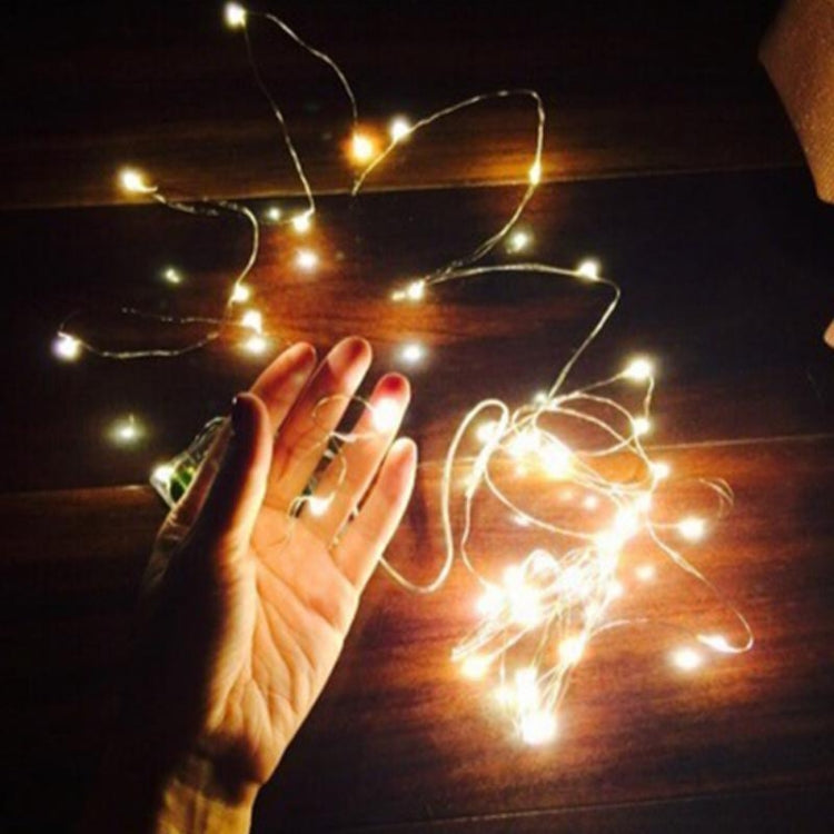 Christmas Decoration Light Copper Wire LED String Light Wedding Garland LED Lamps Christmas Tree Ornaments, Size: 3m 30 leds
