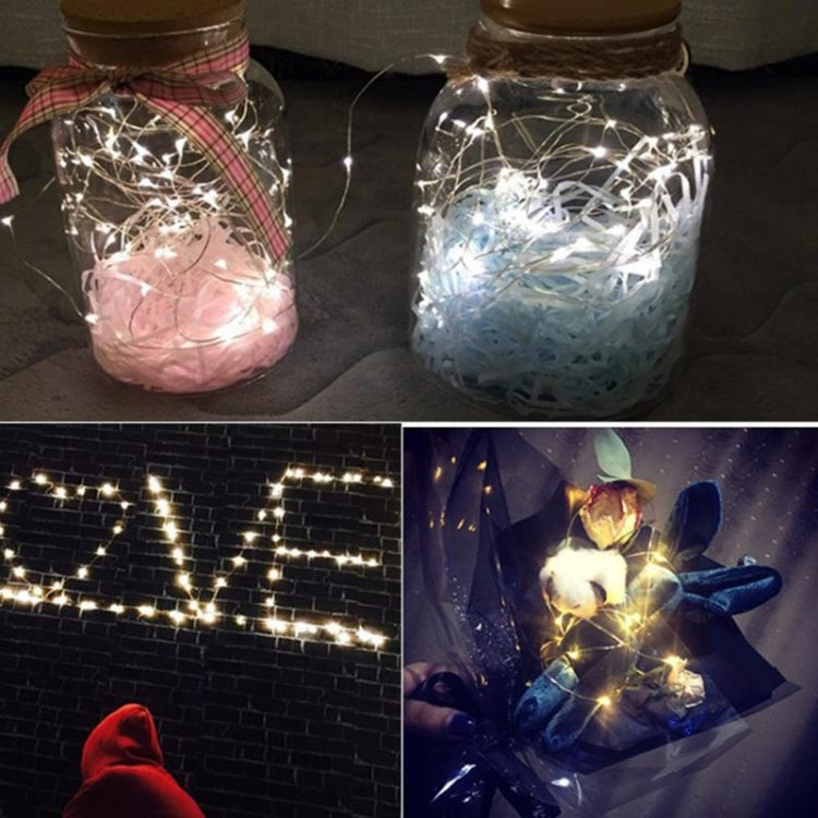 Christmas Decoration Light Copper Wire LED String Light Wedding Garland LED Lamps Christmas Tree Ornaments, Size: 3m 30 leds