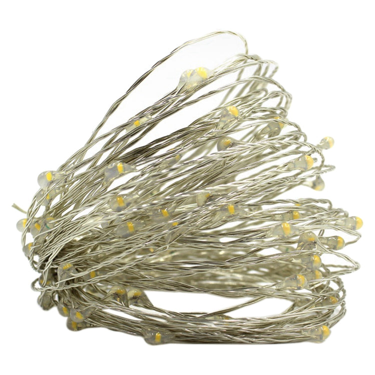 Christmas Decoration Light Copper Wire LED String Light Wedding Garland LED Lamps Christmas Tree Ornaments, Size: 5m 50 Leds