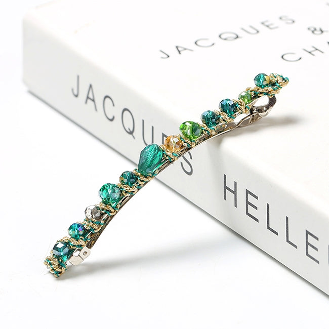 iMucci Women Rhinestone Crystal Hairpin Barrette Hair Clip