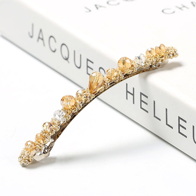 iMucci Women Rhinestone Crystal Hairpin Barrette Hair Clip