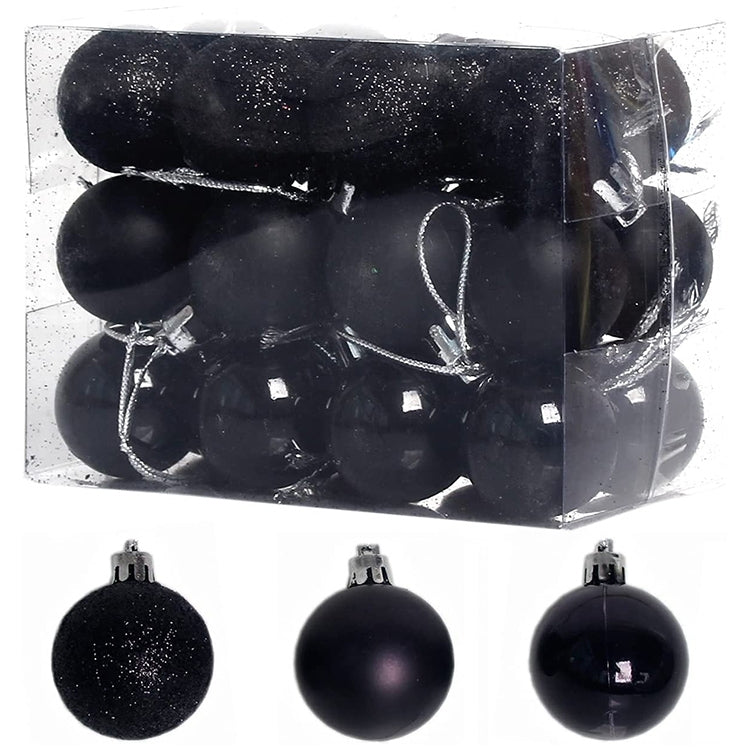 3 Boxes 3cm Home Christmas Tree Decor Ball Bauble Hanging Xmas Party Ornament Decorations