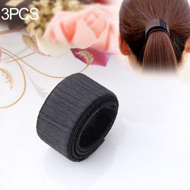 3PCS Magic Bun Women Synthetic Wig Headwear Donuts Bud Ball Twist Magic DIY Bun Maker Tools