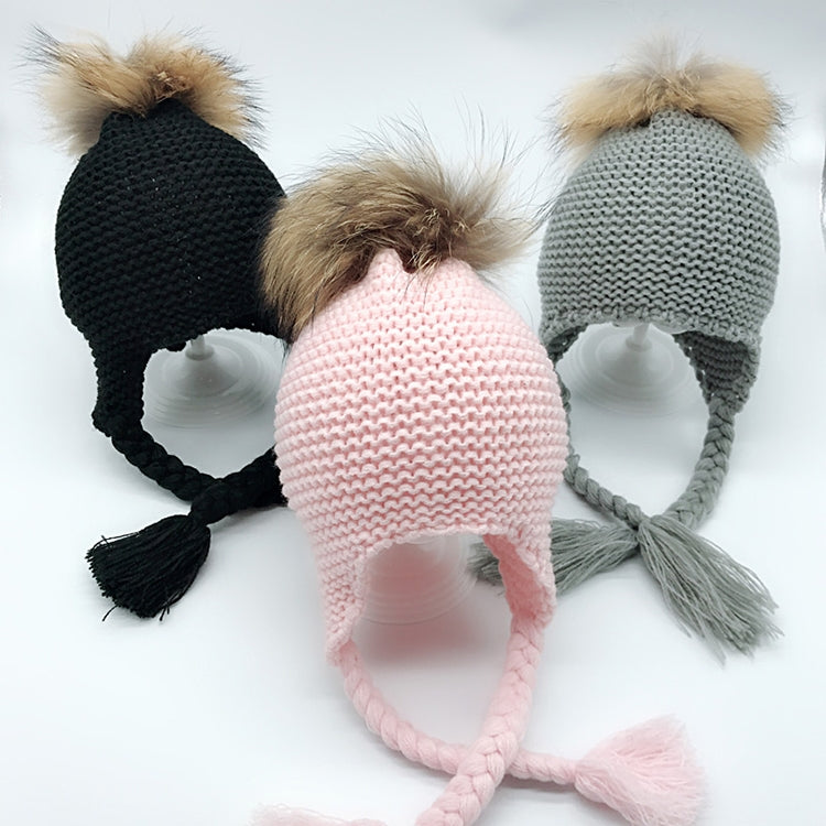 Toddler Baby Infant Winter Warm Crochet Knit Hat Beanie Cap
