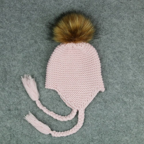 Toddler Baby Infant Winter Warm Crochet Knit Hat Beanie Cap