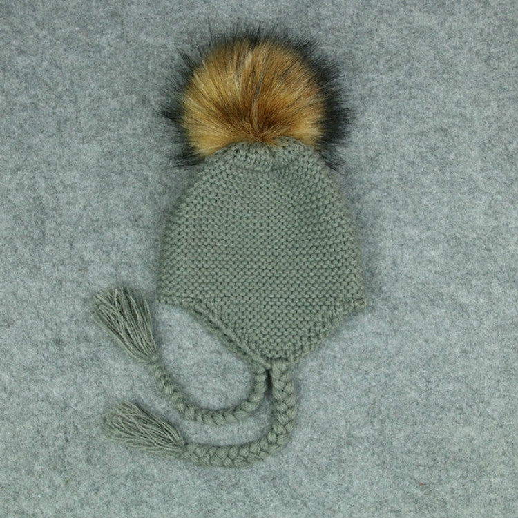 Toddler Baby Infant Winter Warm Crochet Knit Hat Beanie Cap