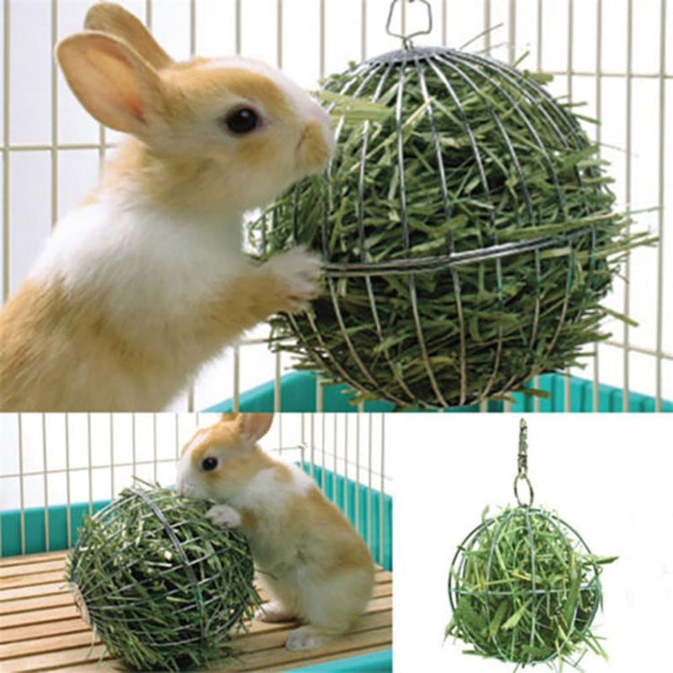 Pet Stainless Steel Grass Frame Ball Toy Grass Wave Ball