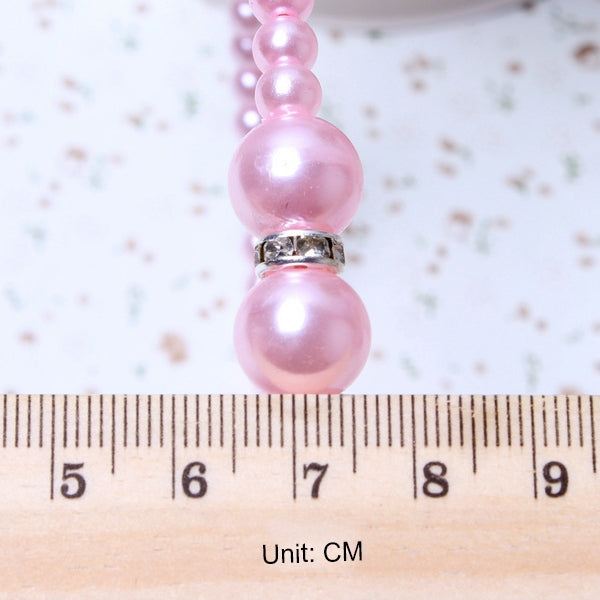 3 PCS The Princess Pearl Hair Hoop Hand Bead Cute Hair Ornaments