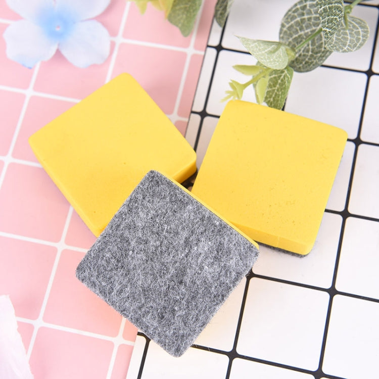 6 PCS Felt Velvet Whiteboard Eraser School Office Supplies