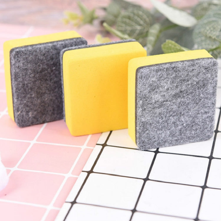 6 PCS Felt Velvet Whiteboard Eraser School Office Supplies