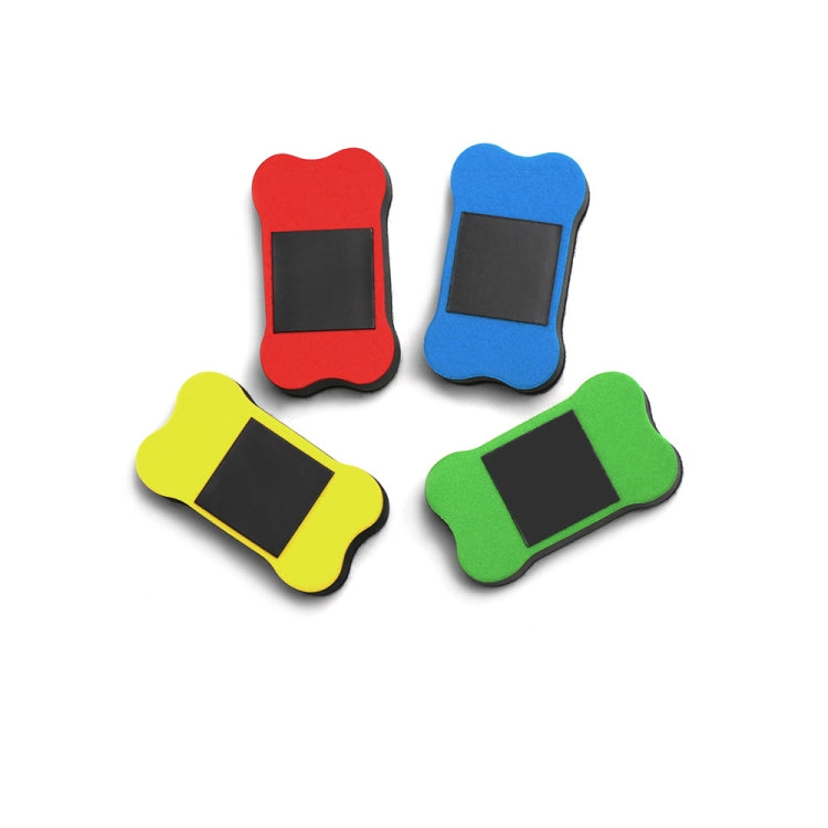 3 PCS Magnetic Small Bone Felt Whiteboard Wiping Preschool Special Student Stationery