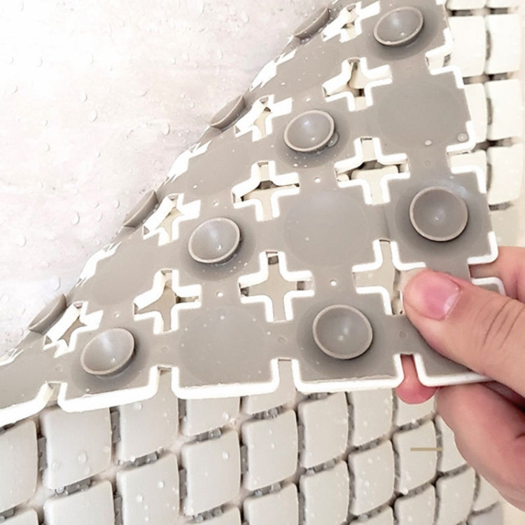 Bathroom Anti-slip Mat Shower Anti-fall Massage Foot Mat Random Color Delivery, Size:38.5x68cm