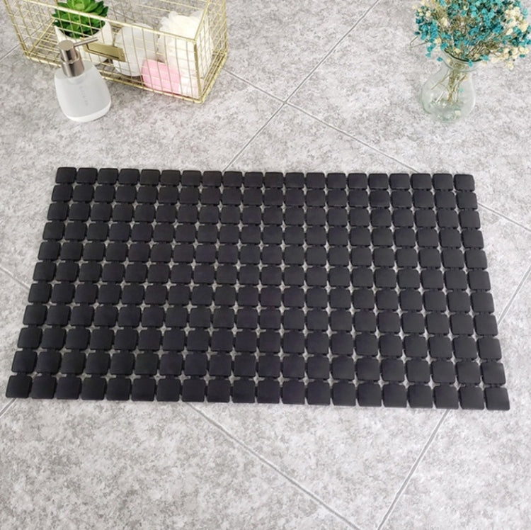 Bathroom Anti-slip Mat Shower Anti-fall Massage Foot Mat Random Color Delivery, Size:38.5x68cm