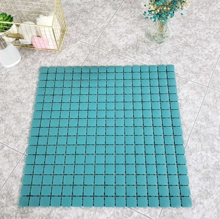 Bathroom Anti-slip Mat Shower Anti-fall Massage Foot Mat Random Color Delivery, Size:53.5x53.5cm