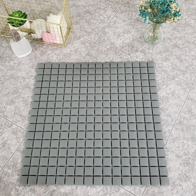 Bathroom Anti-slip Mat Shower Anti-fall Massage Foot Mat Random Color Delivery, Size:53.5x53.5cm