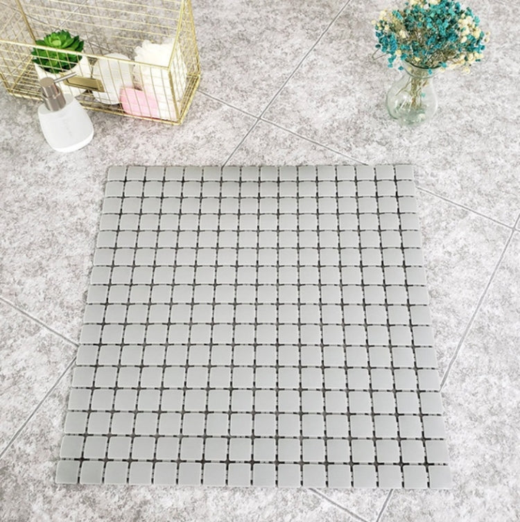 Bathroom Anti-slip Mat Shower Anti-fall Massage Foot Mat Random Color Delivery, Size:53.5x53.5cm