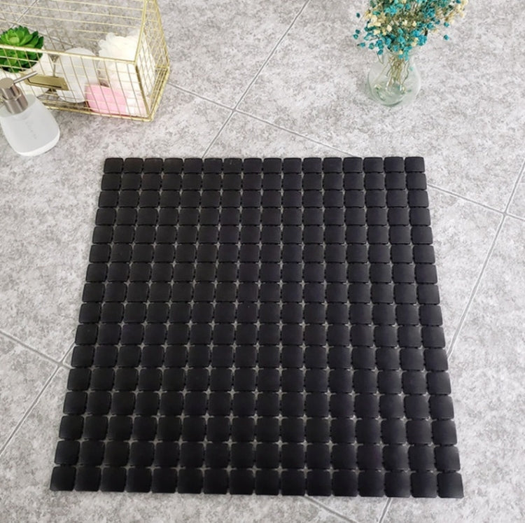 Bathroom Anti-slip Mat Shower Anti-fall Massage Foot Mat Random Color Delivery, Size:53.5x53.5cm