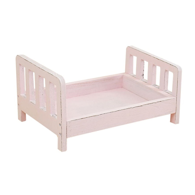 100 Days Old Wooden Bed For Newborns Children Photography Props