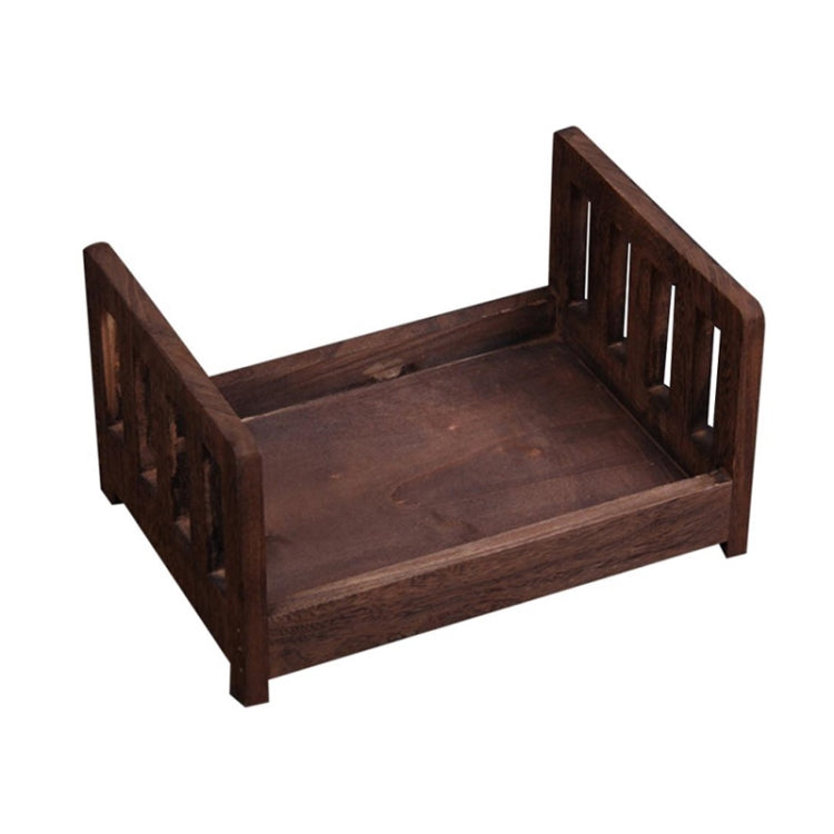 100 Days Old Wooden Bed For Newborns Children Photography Props