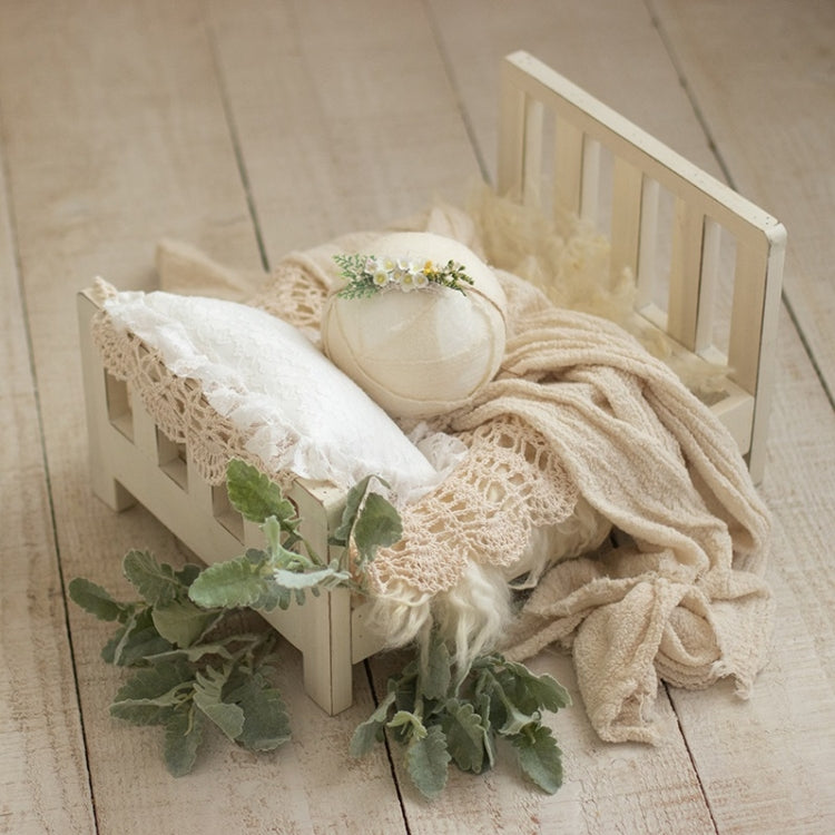 100 Days Old Wooden Bed For Newborns Children Photography Props