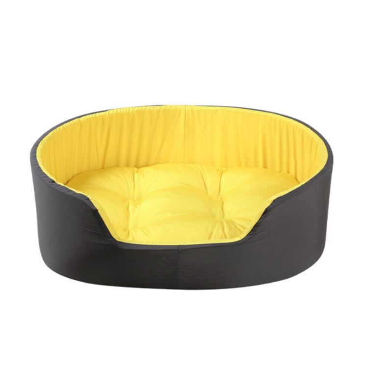 Two-Color Washable Comfortable Pet Nest with Cushion, Size:L 73x50x20cm
