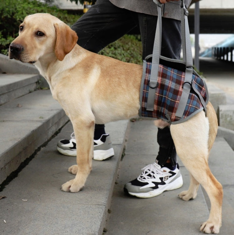 Pet Leg Straps Disabled & Injured Elderly Dog Auxiliary Belt, Size: XL, Style:Hind Leg